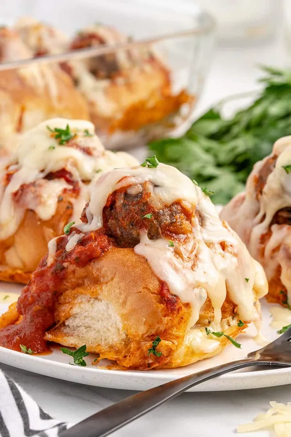 Garlic Bread Meatball Bombs