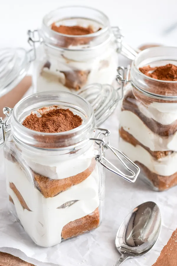 Gluten-Free and Dairy-Free Tiramisu Jars