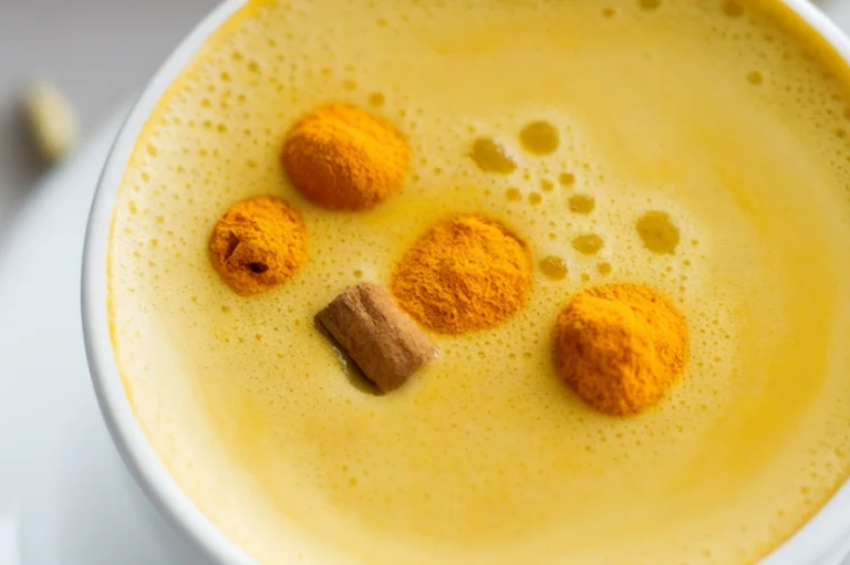 Golden Milk Turmeric Latte - Featured Image