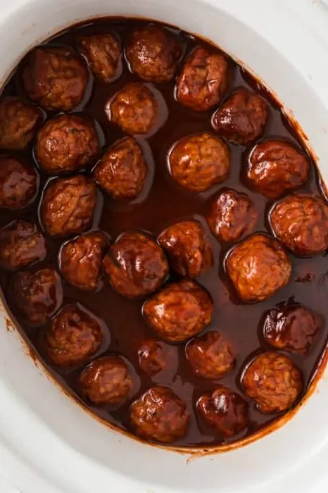 Grape Jelly Meatballs
