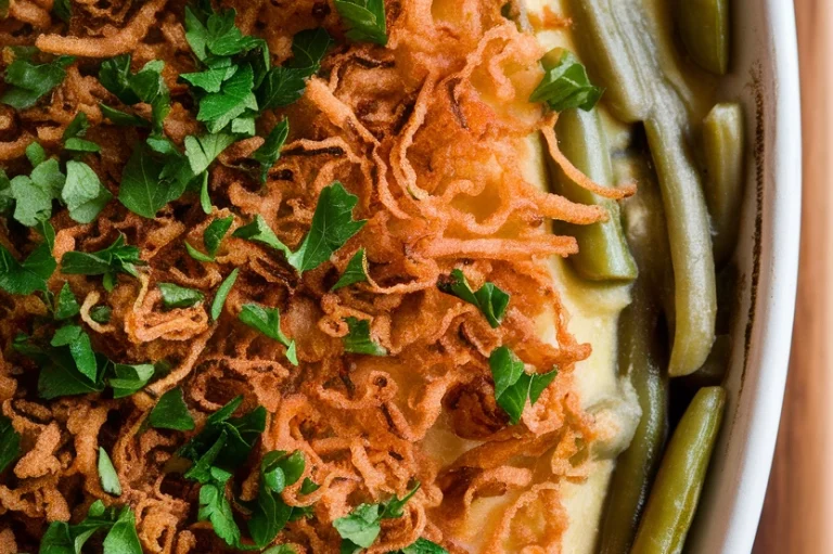 Green Bean Casserole from Scratch - Featured Image