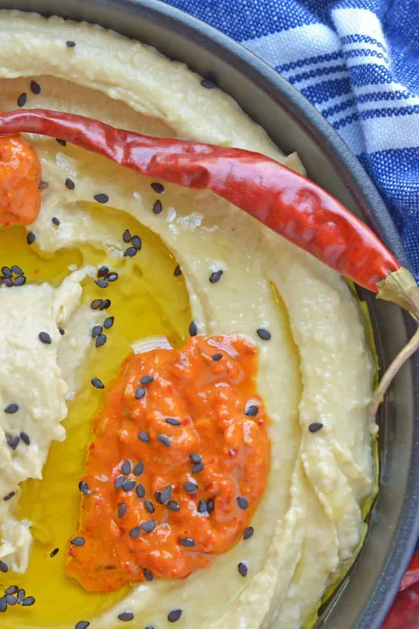 Harissa Hummus Recipe