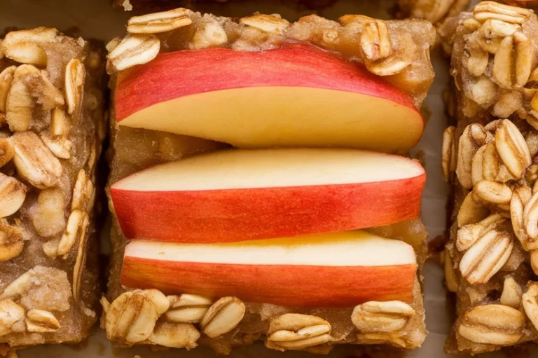 Healthy Apple Crisp Bars - Featured Image