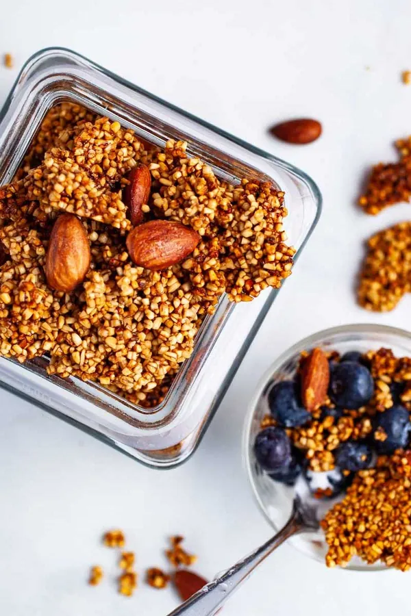 Homemade And Crunchy Steel Cut Oats Granola