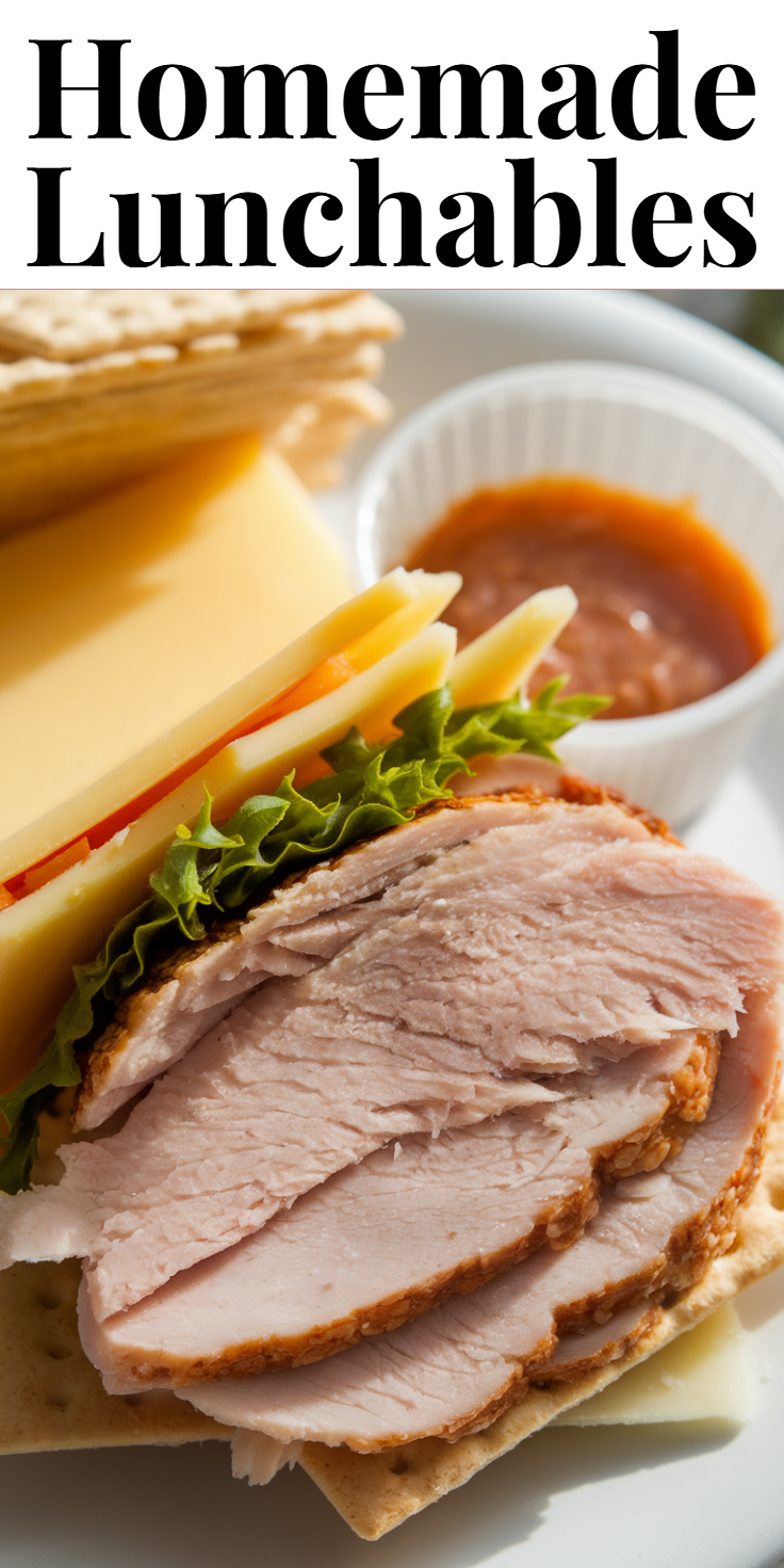 Homemade Lunchables Pinterest Pin
