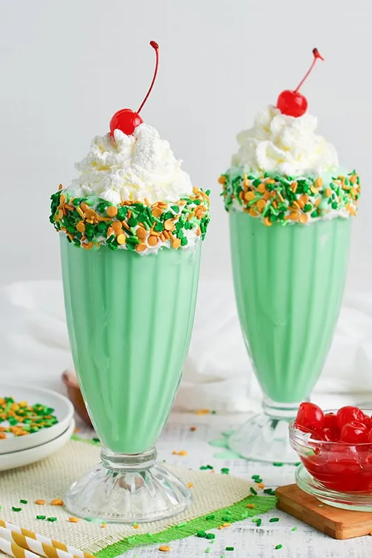 Homemade Shamrock Shake Recipe