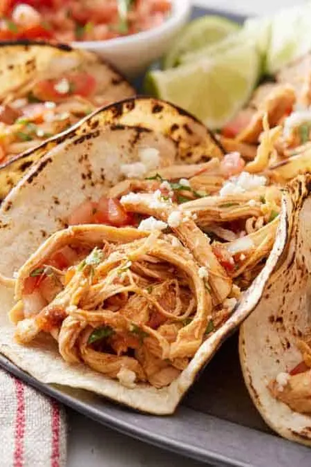 Instant Pot Chicken Tacos Recipe