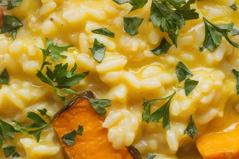 Italian Pumpkin Risotto - Featured Image