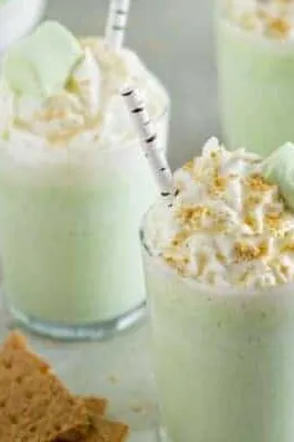 Key Lime Marshmallow Milkshake