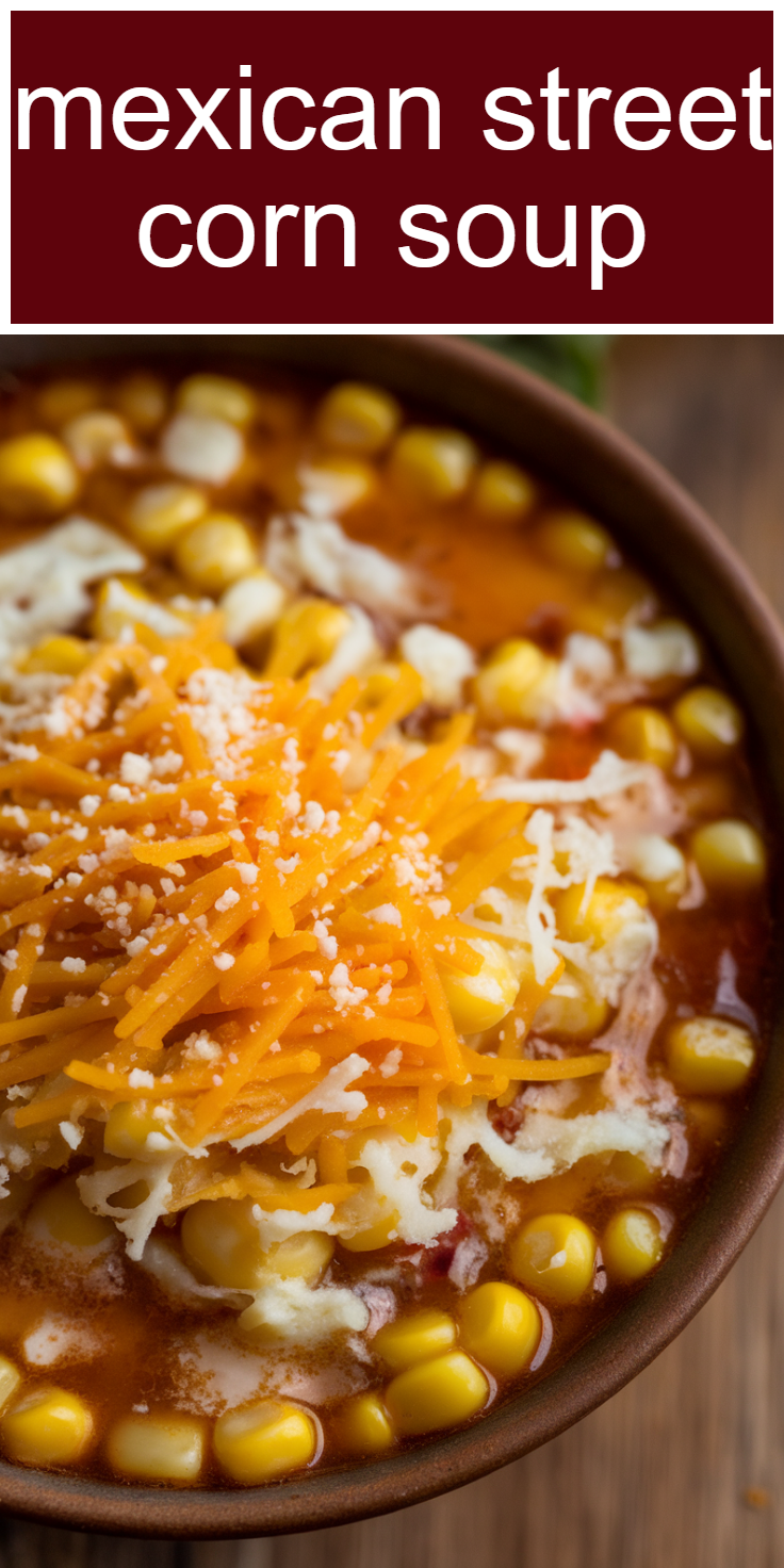 Mexican Street Corn Soup Pinterest Pin