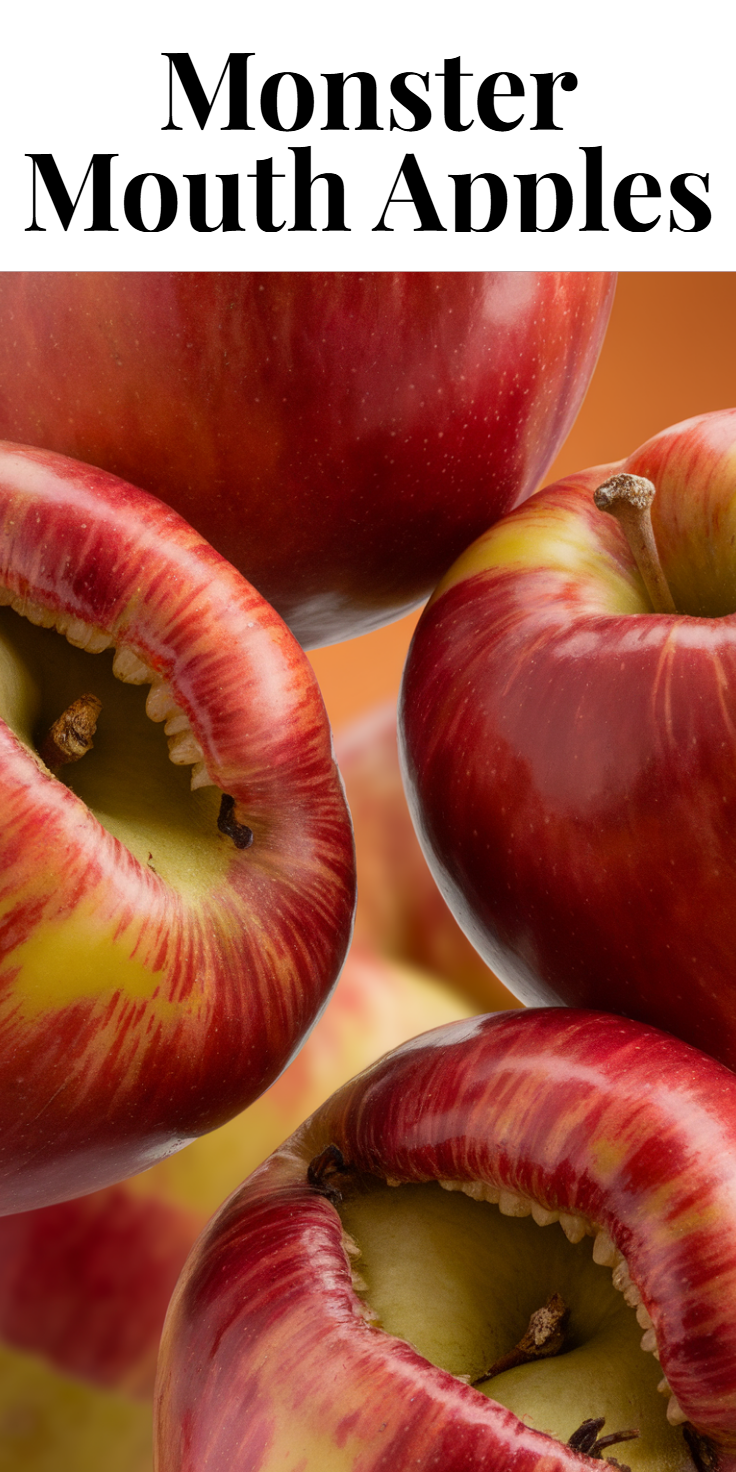 Monster Mouth Apples Pinterest Pin