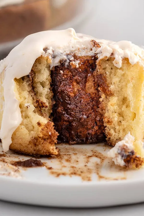 No Yeast Cinnamon Roll