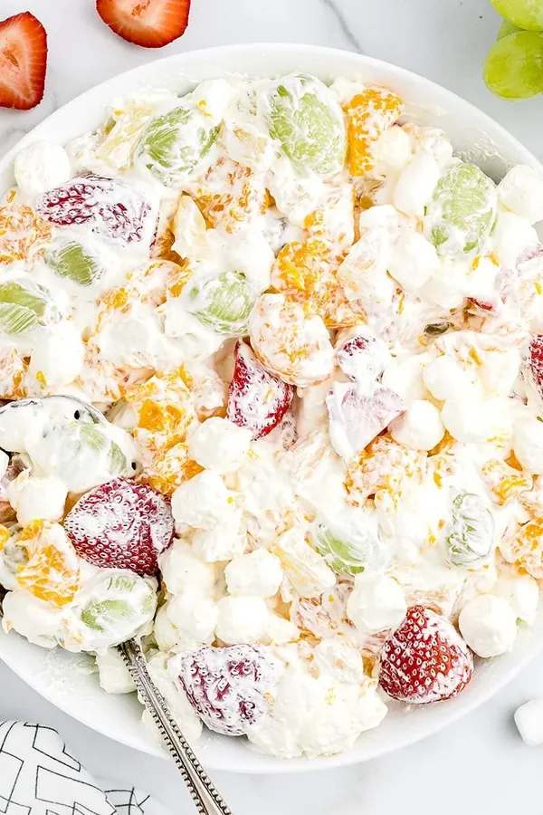 Pudding Fruit Salad