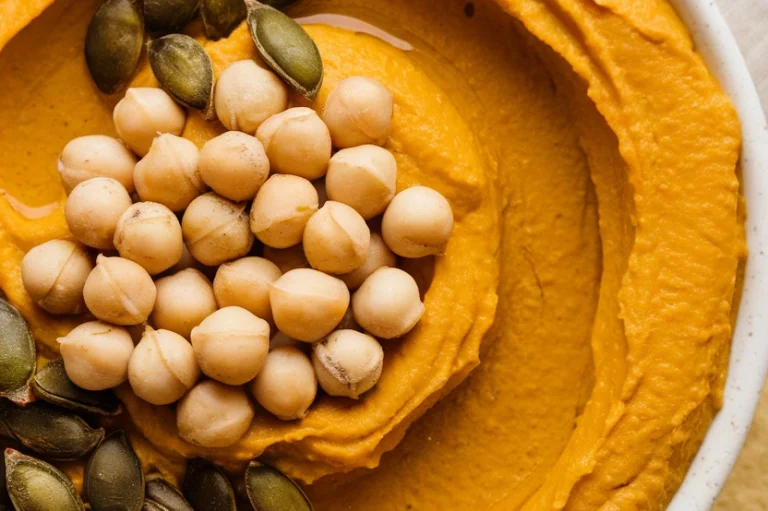 Pumpkin Patch Hummus Dip - Featured Image