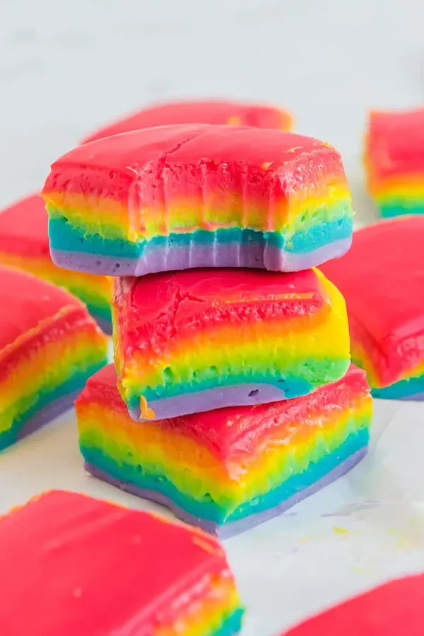 Rainbow Fudge