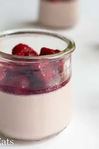 Raspberry Panna Cotta