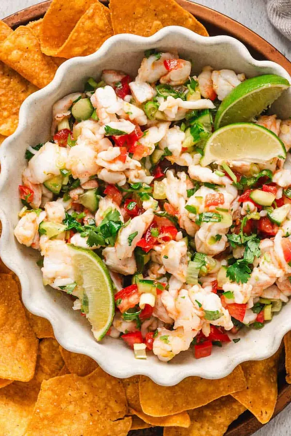 Raw Shrimp Ceviche