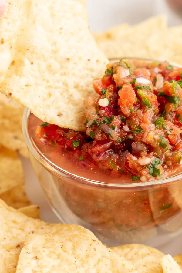 Restaurant Style Blender Salsa