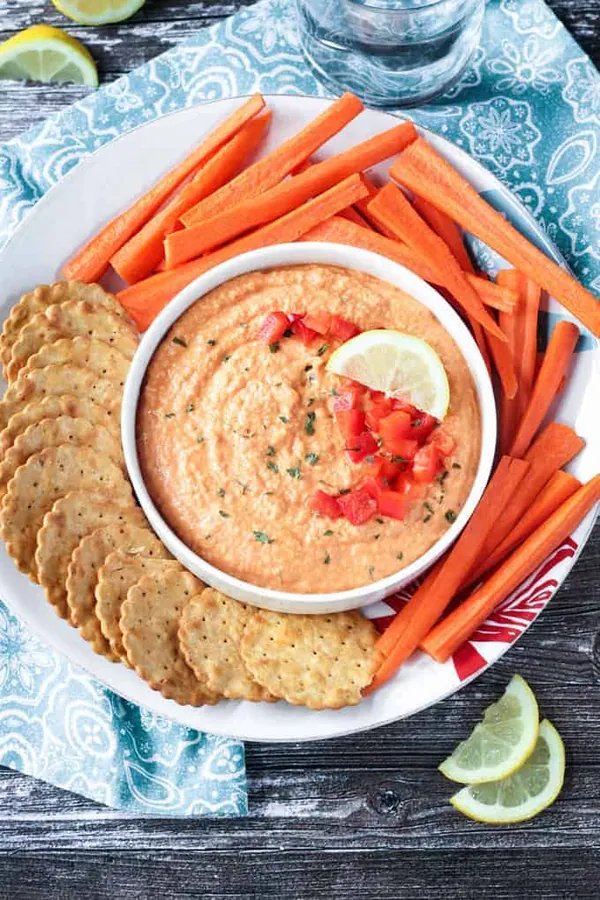 Roasted Red Pepper Hummus