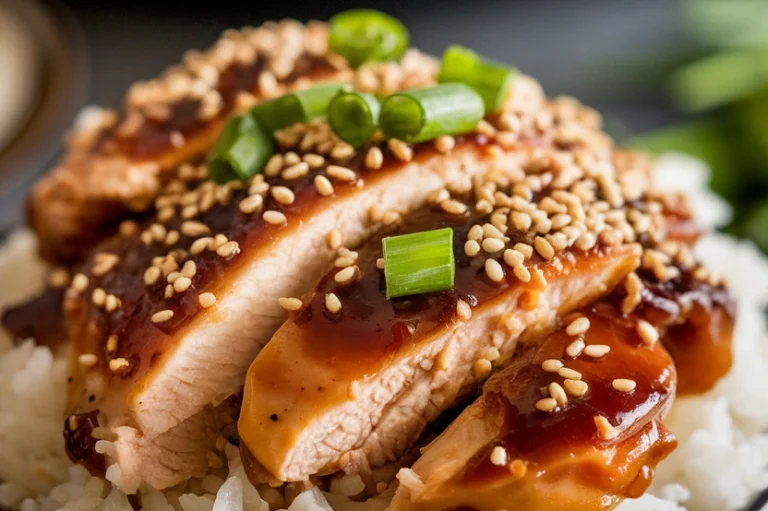 Slow Cooker Chicken Teriyaki Bowls - Featured Image