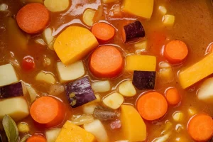 Slow Cooker Fall Vegetable Soup - Featured Image