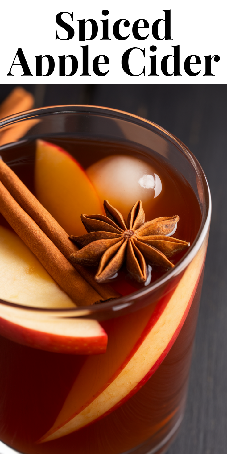 Spiced Apple Cider Pinterest Pin