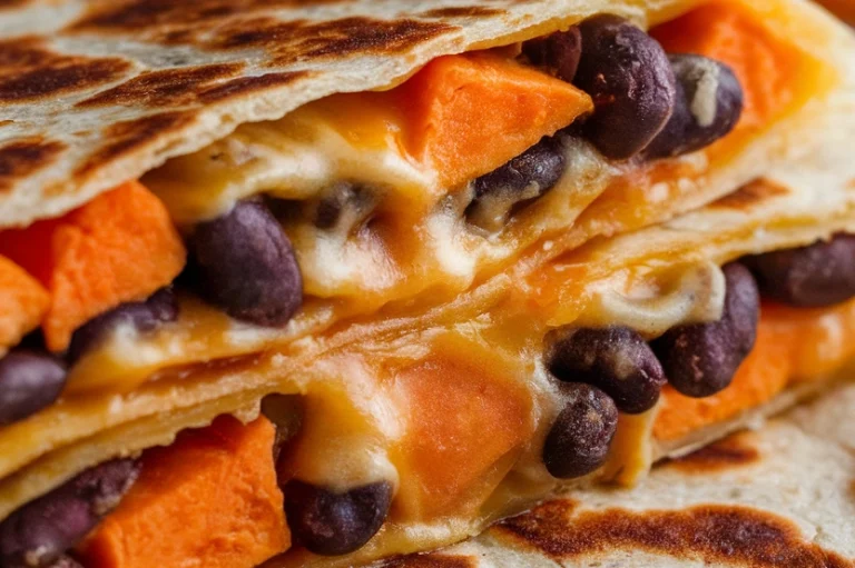 Sweet Potato and Black Bean Quesadillas - Featured Image