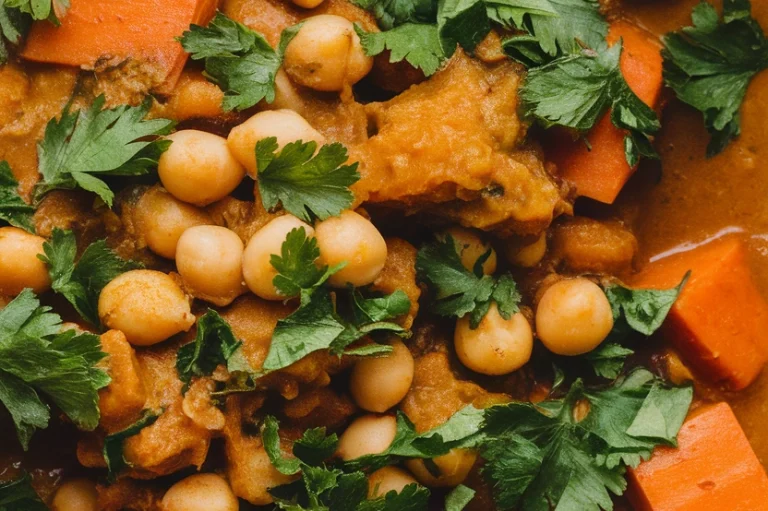 Sweet Potato and Chickpea Curry - Featured Image