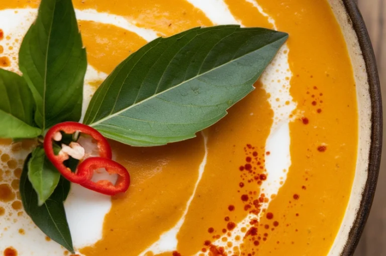 Thai-Inspired Coconut Squash Soup - Featured Image