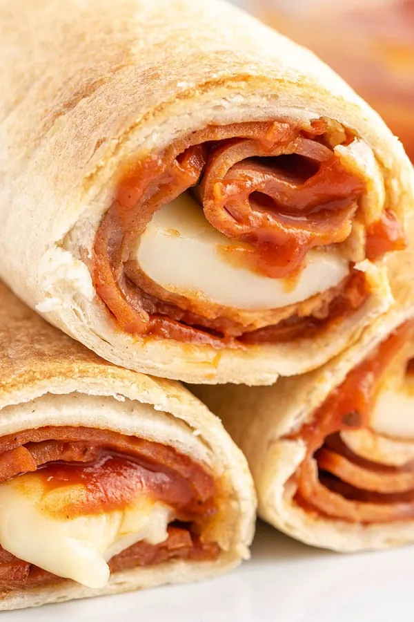 Tortilla Pizza Rolls