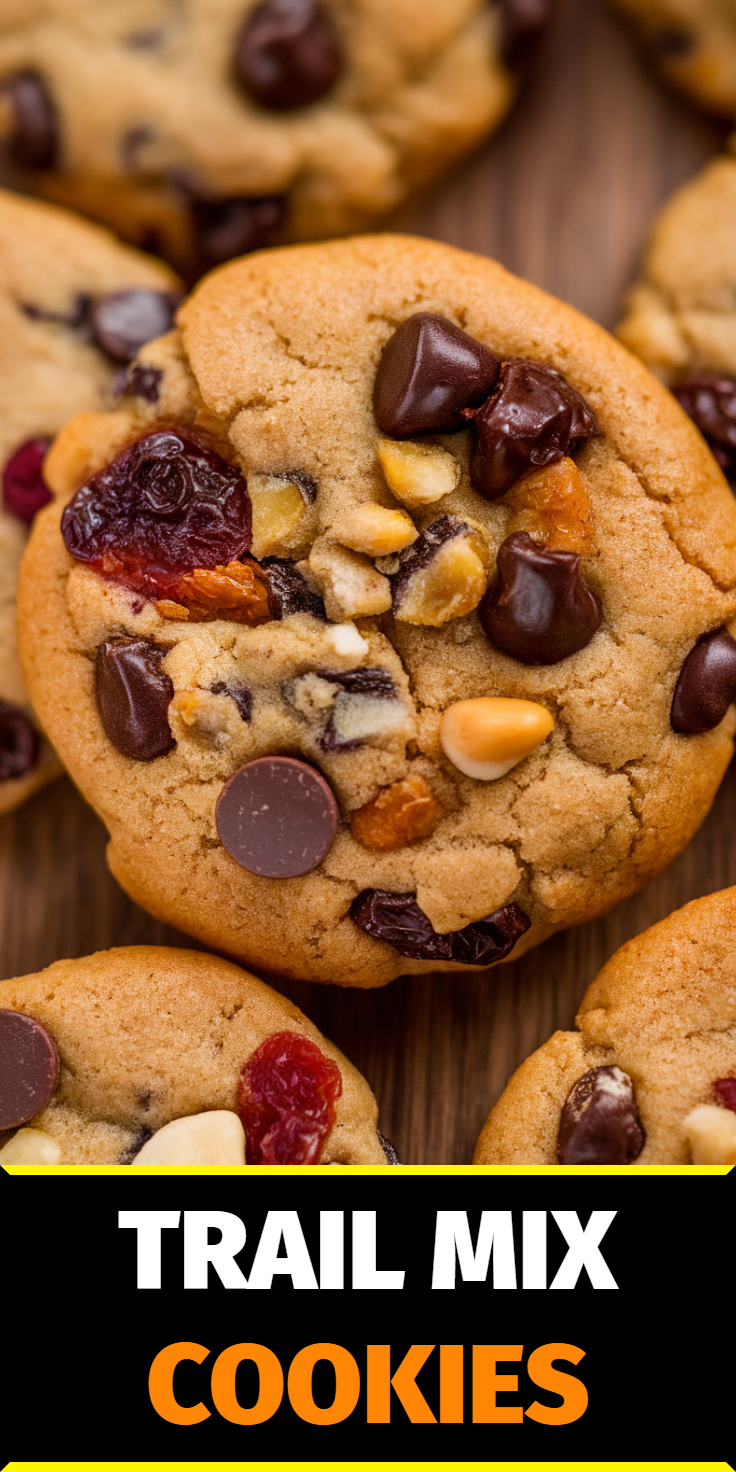 Trail Mix Cookies Pinterest Pin