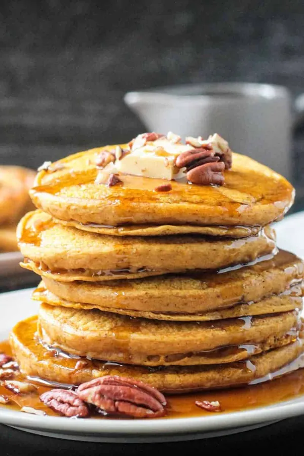 Vegan Pumpkin Pancakes