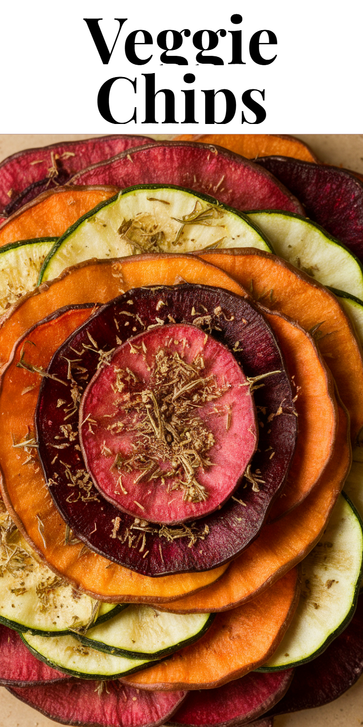 Veggie Chips Pinterest Pin