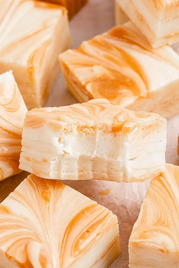 White Chocolate Caramel Fudge