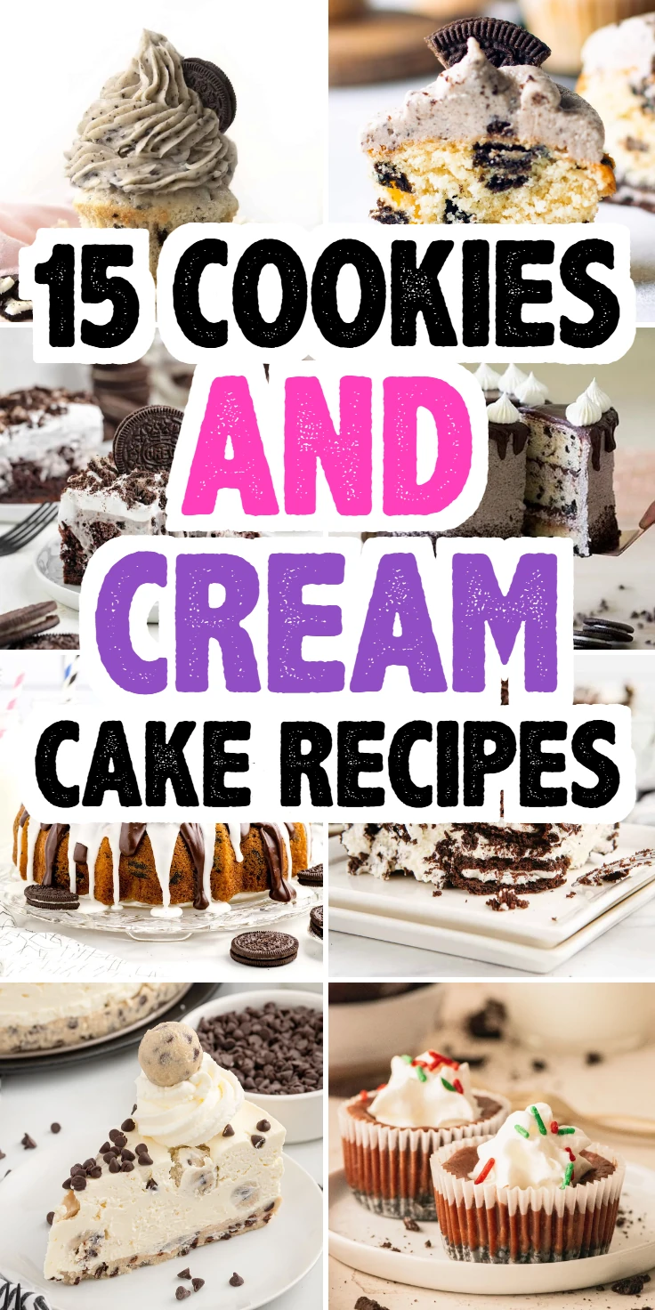 Cookies and Cream Cake Recipes