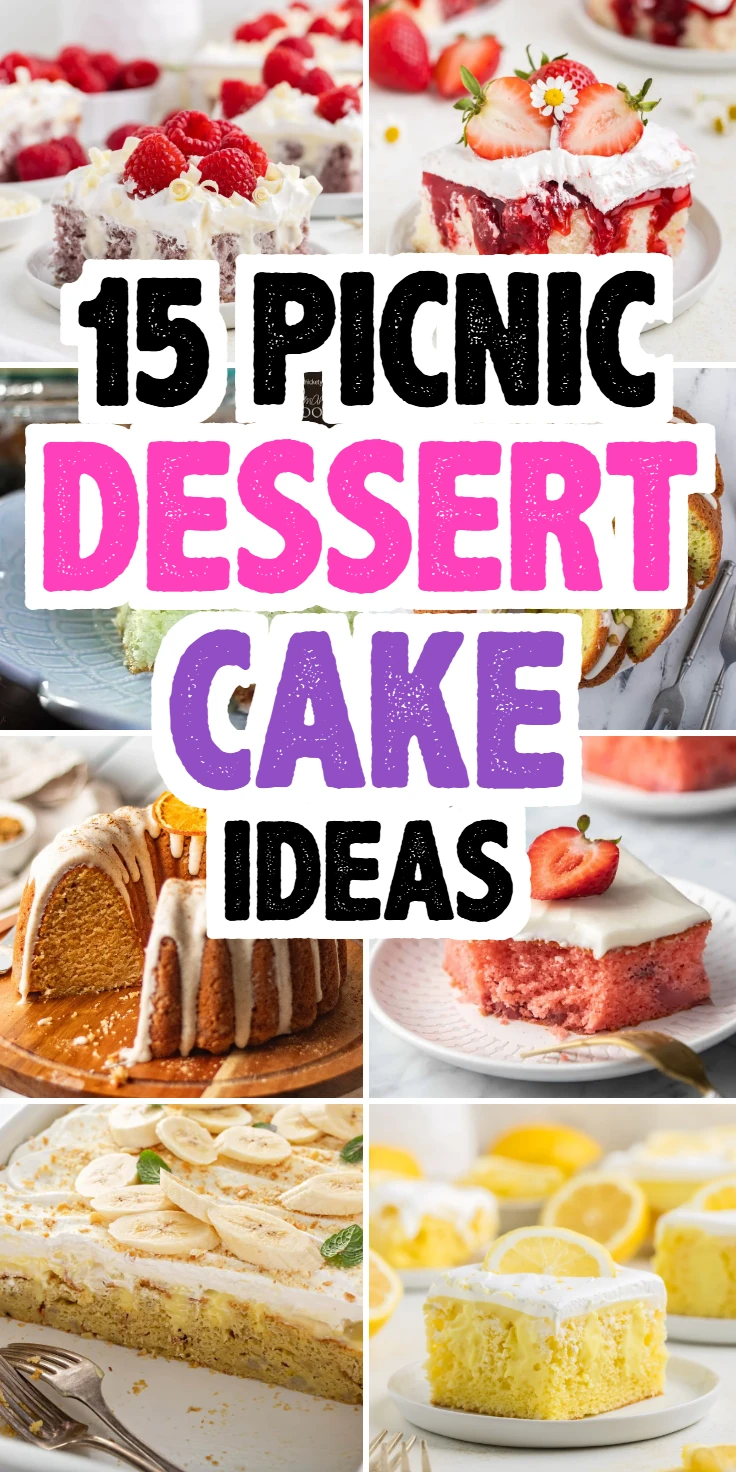 Picnic Dessert Cake Ideas