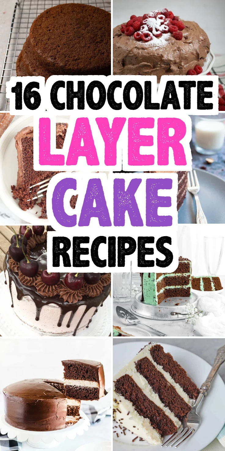 Chocolate Layer Cake Recipes
