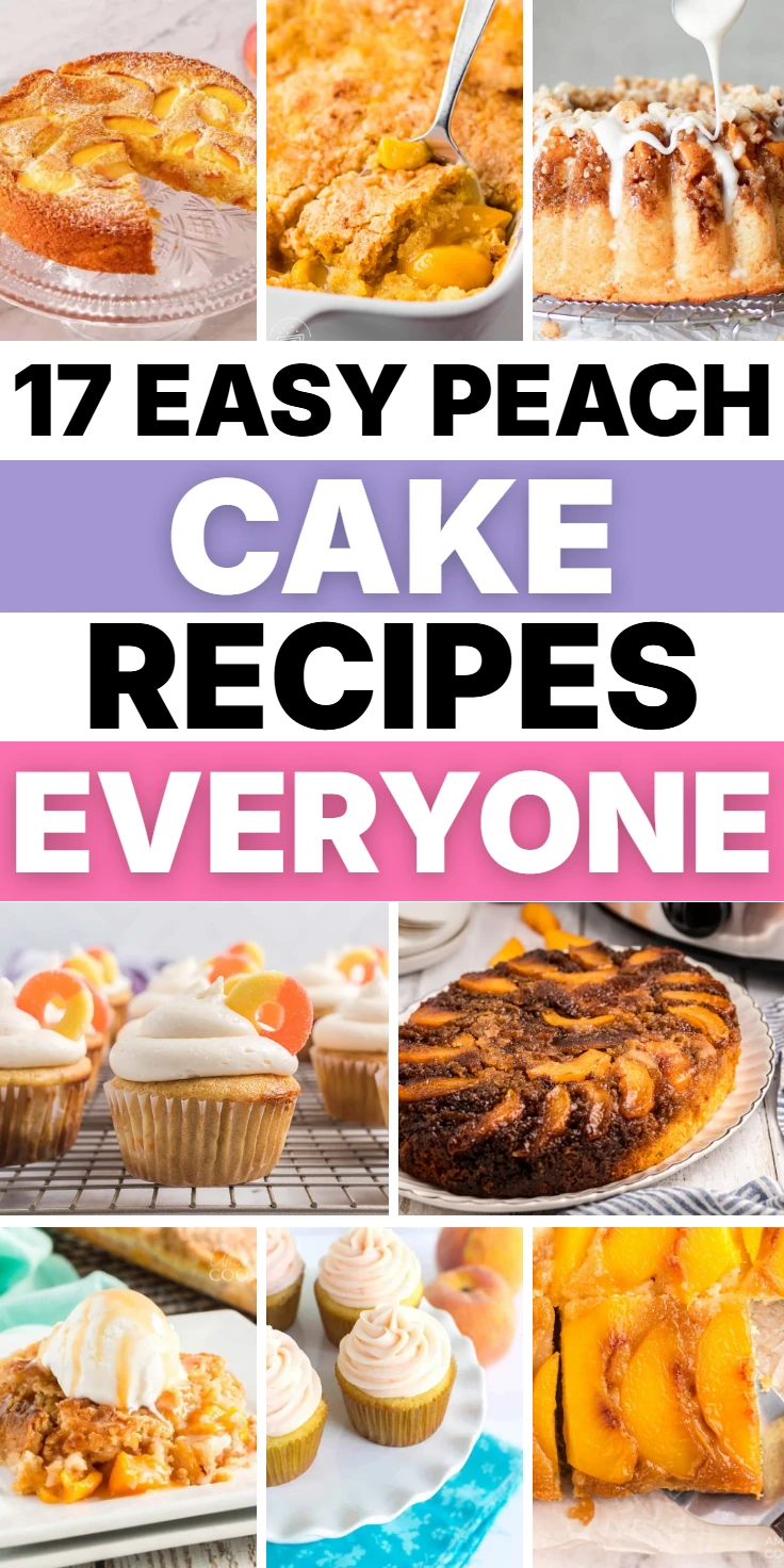 Peach Cake Recipes