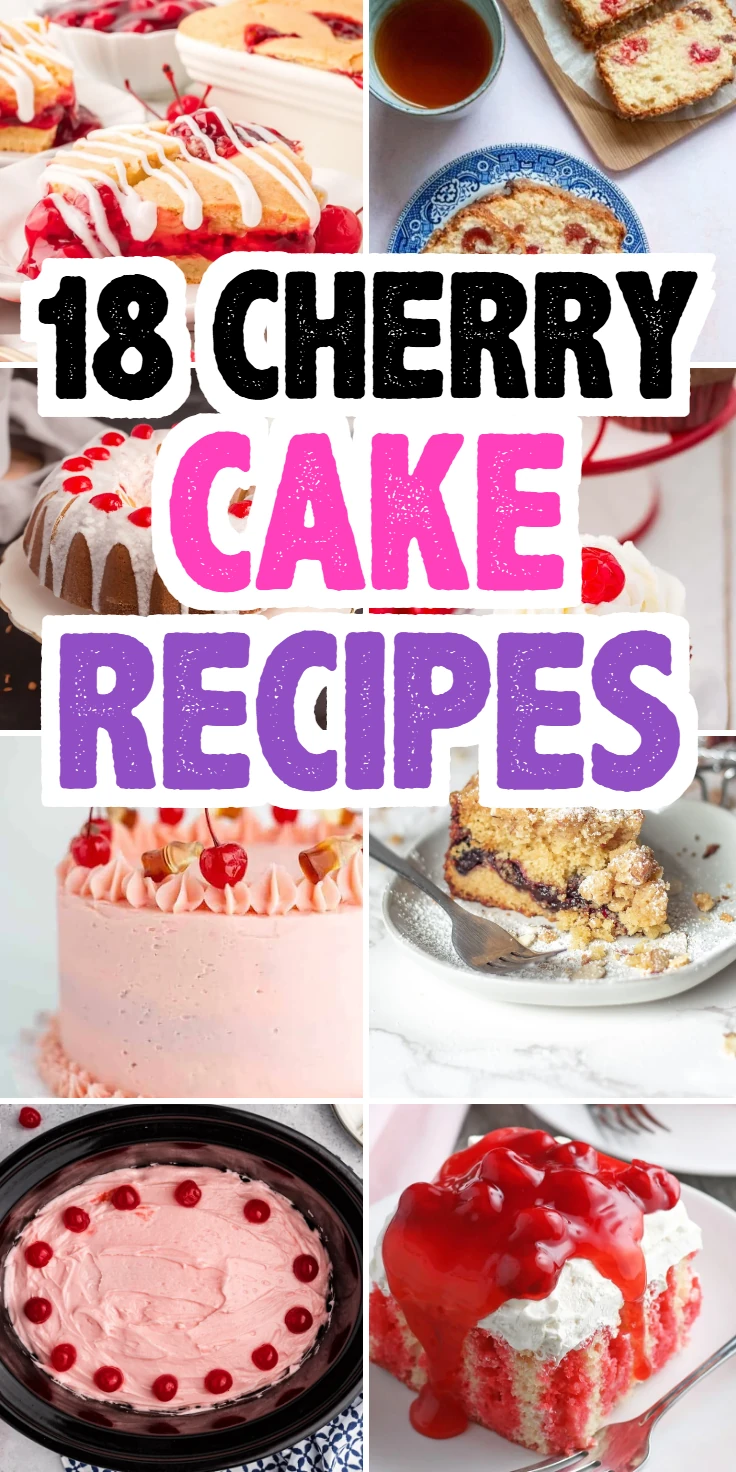 Cherry Cake Recipes