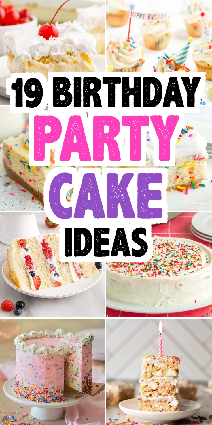 Birthday Party Cake Ideas