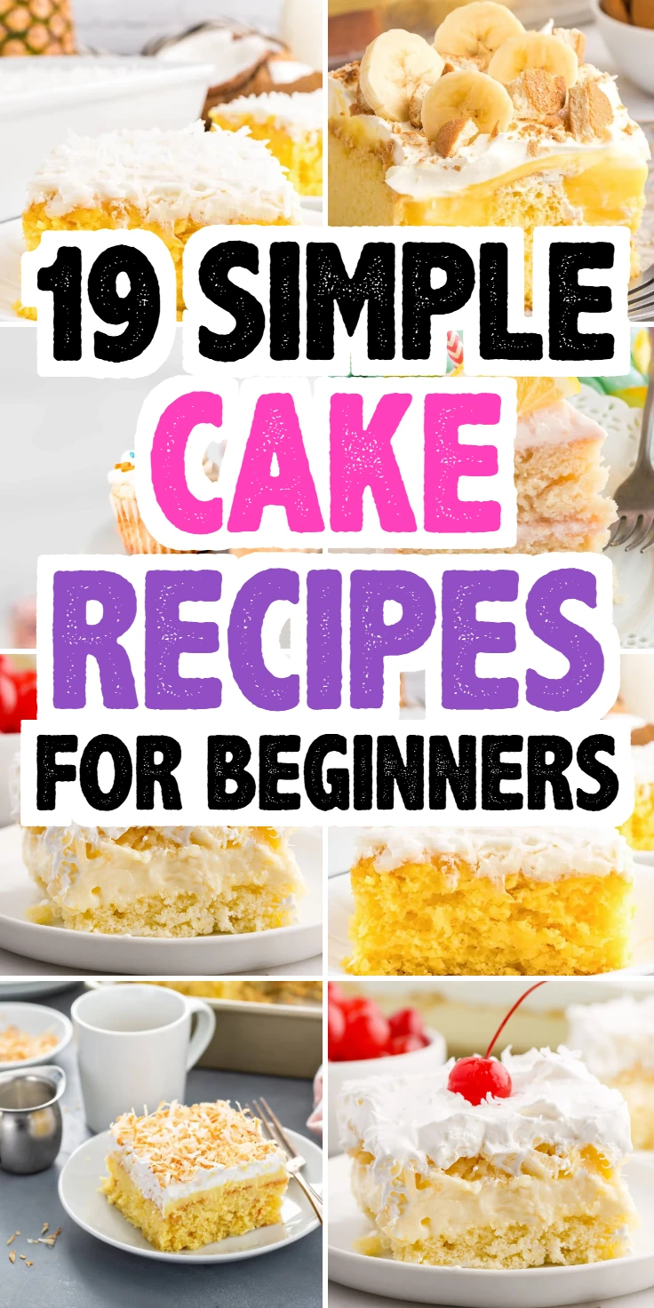 Simple Cake Recipes for Beginners