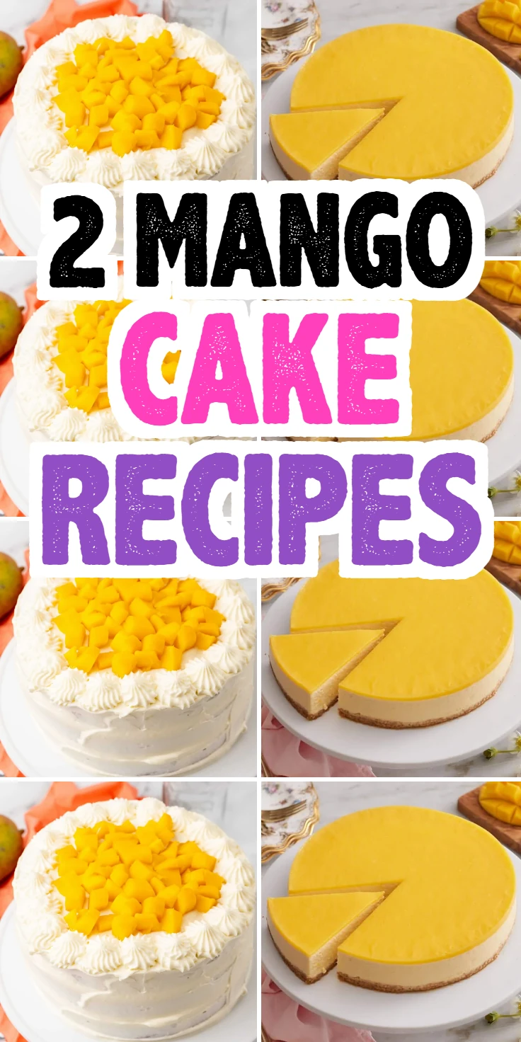 Mango Cake Recipes