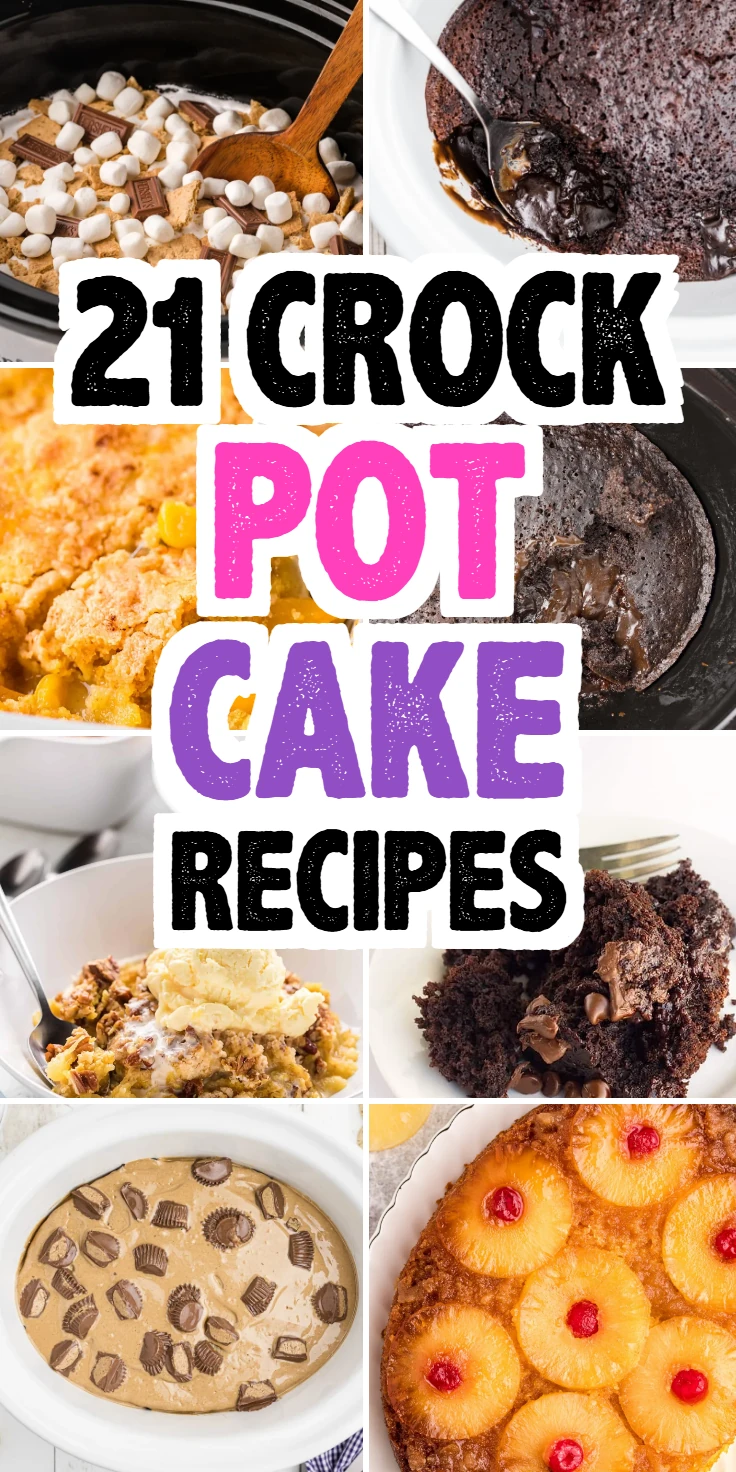 Crock Pot Cake Recipes