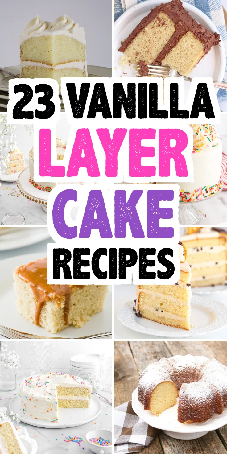 Vanilla Layer Cake Recipes