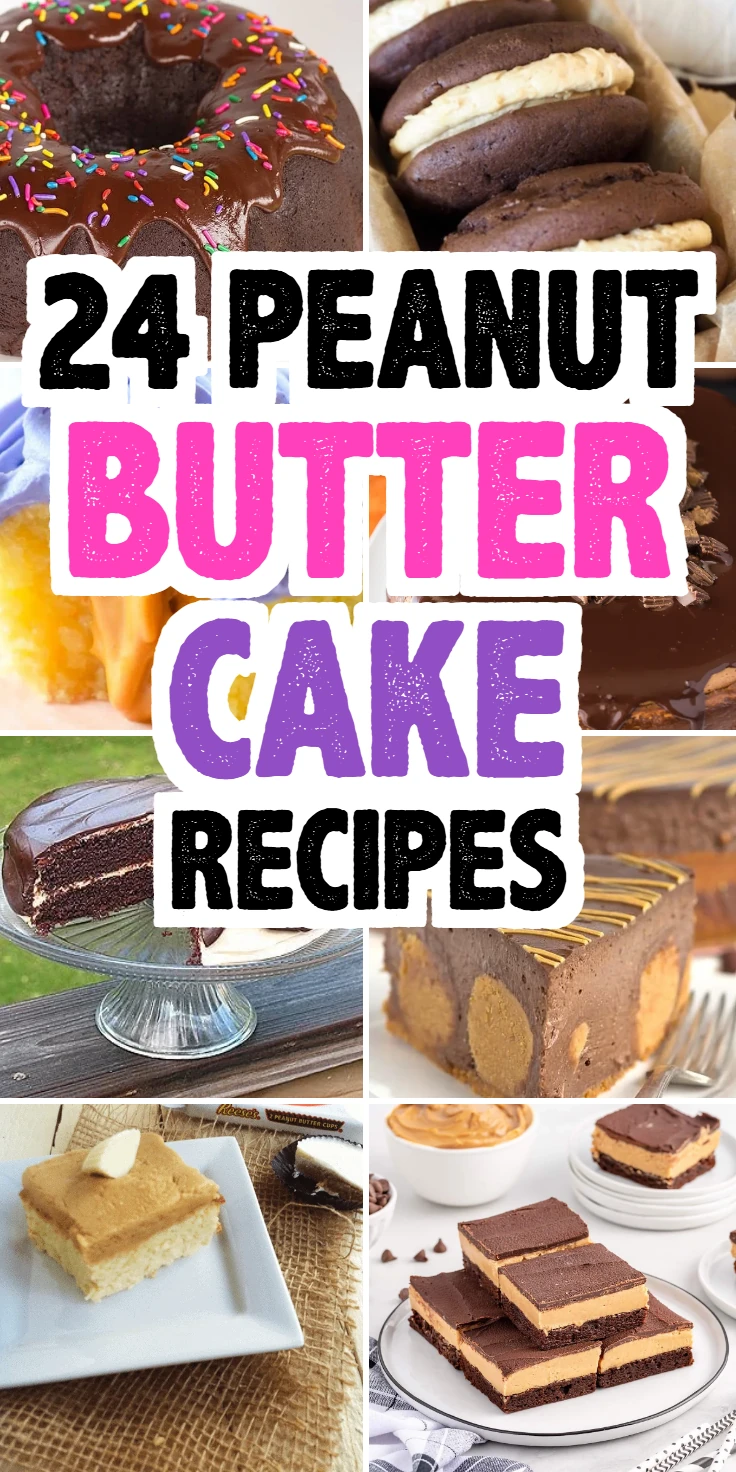 Peanut Butter Cake Recipes