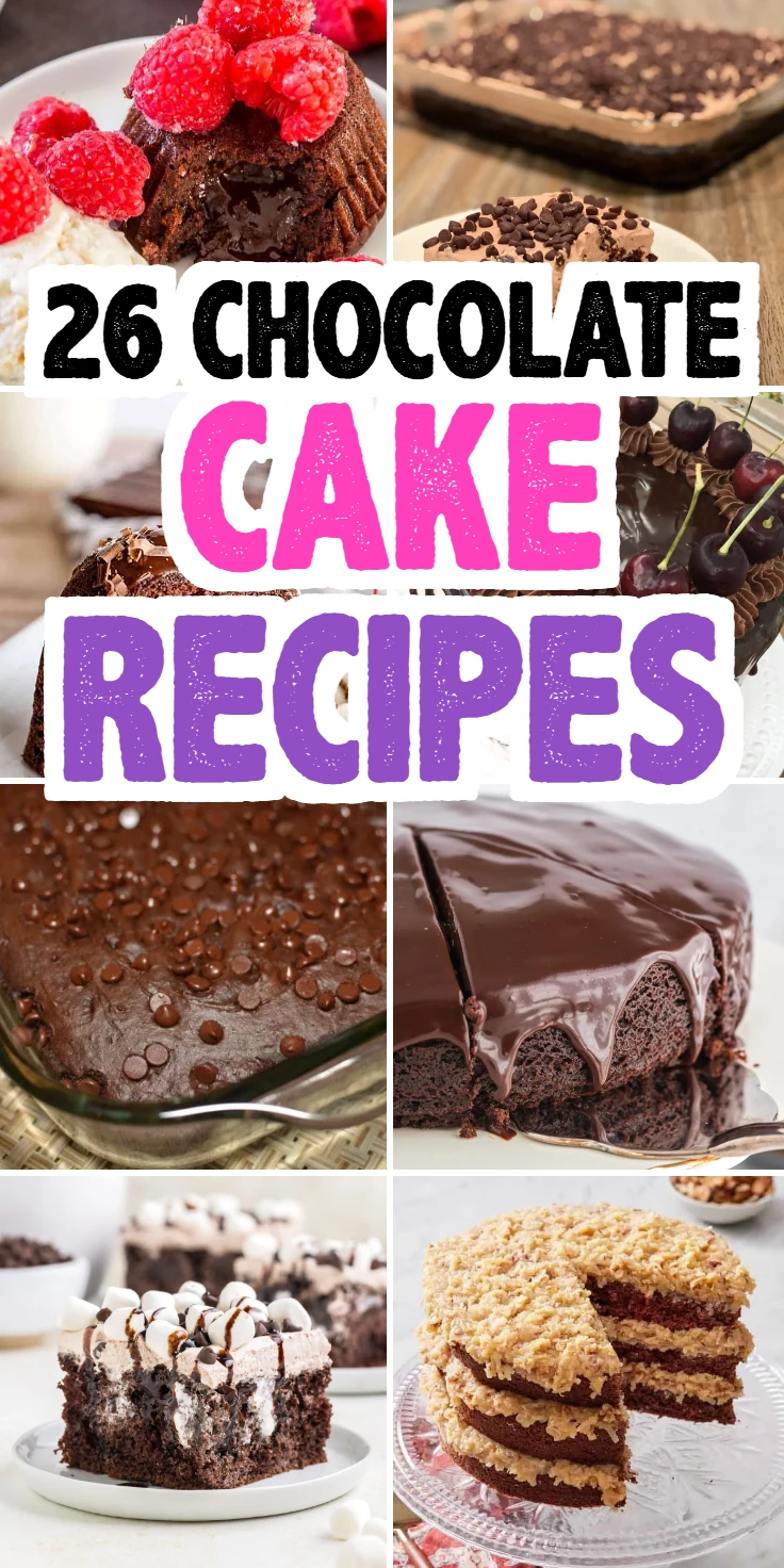 Chocolate Cake Recipes
