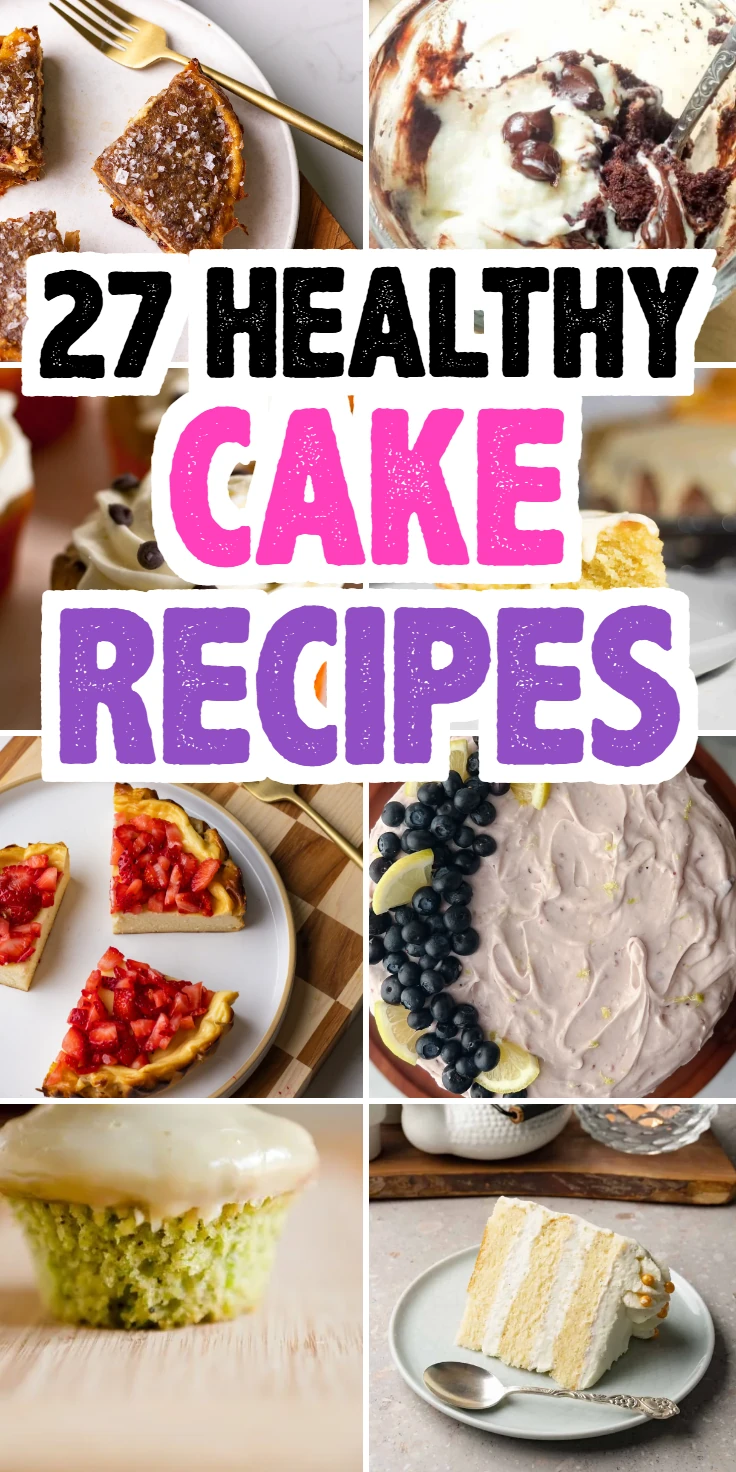 Healthy Cake Recipes