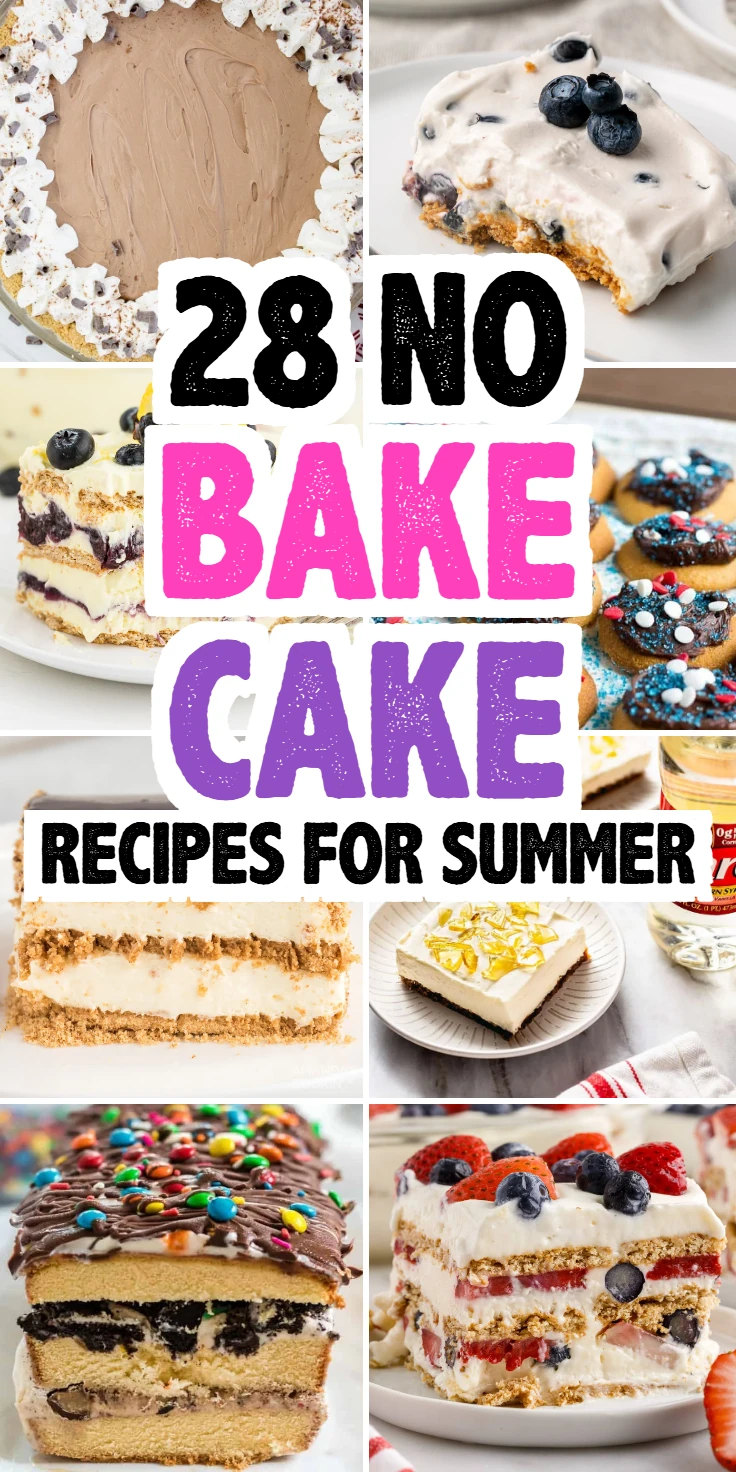 No-Bake Cake Recipes for Summer