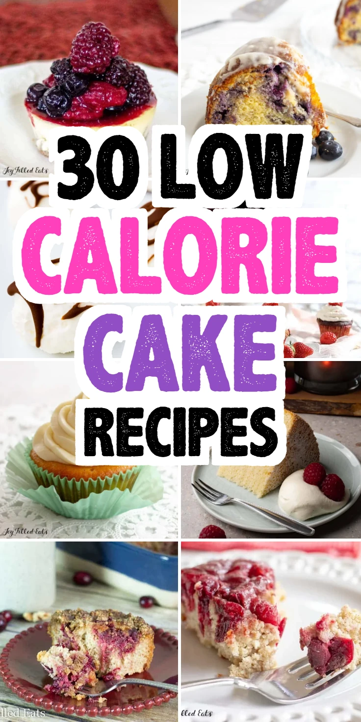 Low Calorie Cake Recipes