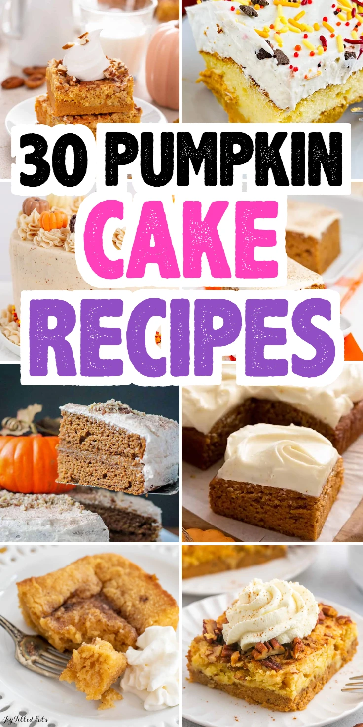 Pumpkin Cake Recipes